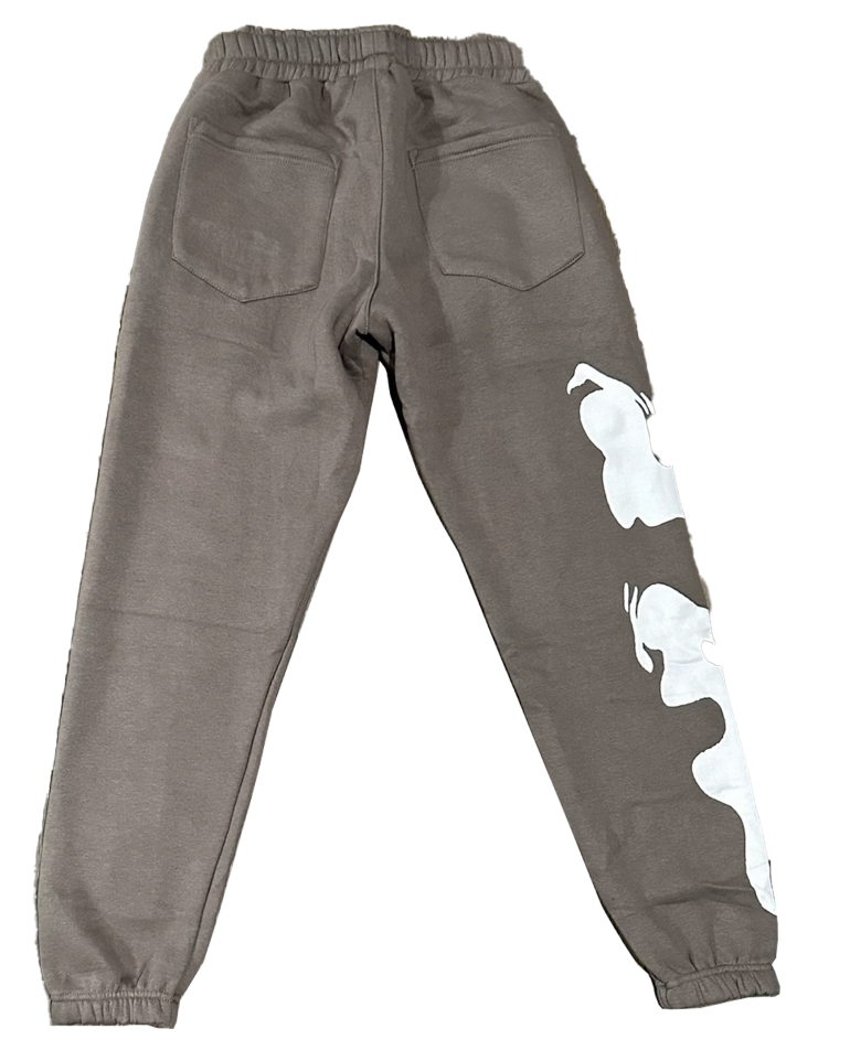 CHARCOAL UP IN SMOKE EBL SWEATPANTS
