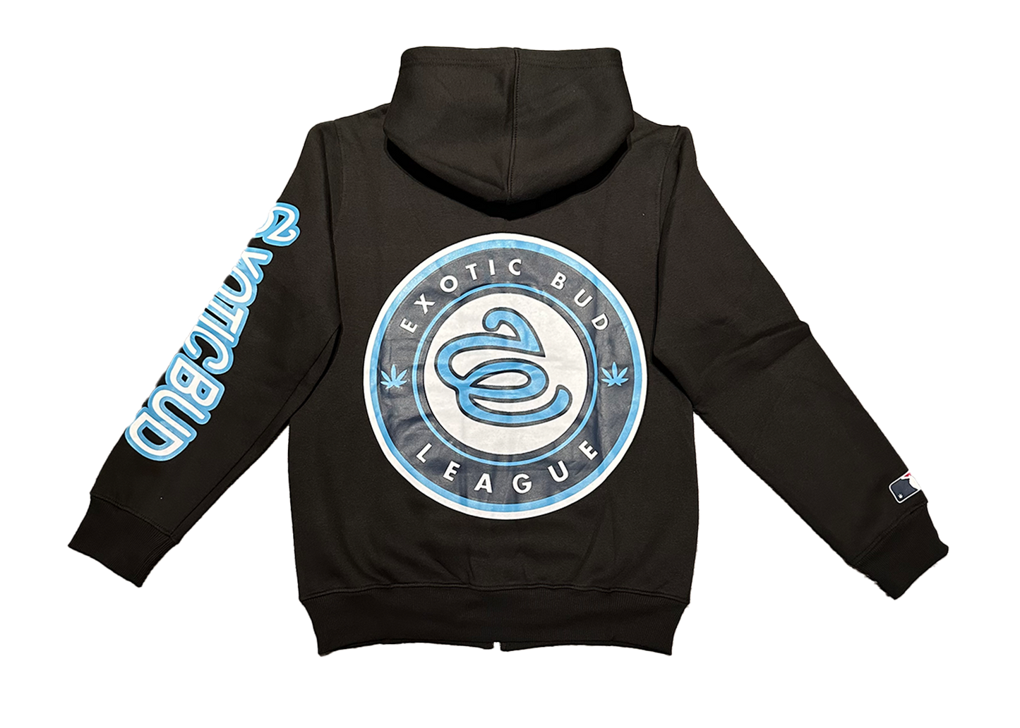 EVERYDAY BLACK ZIP UP EBL HOODIE