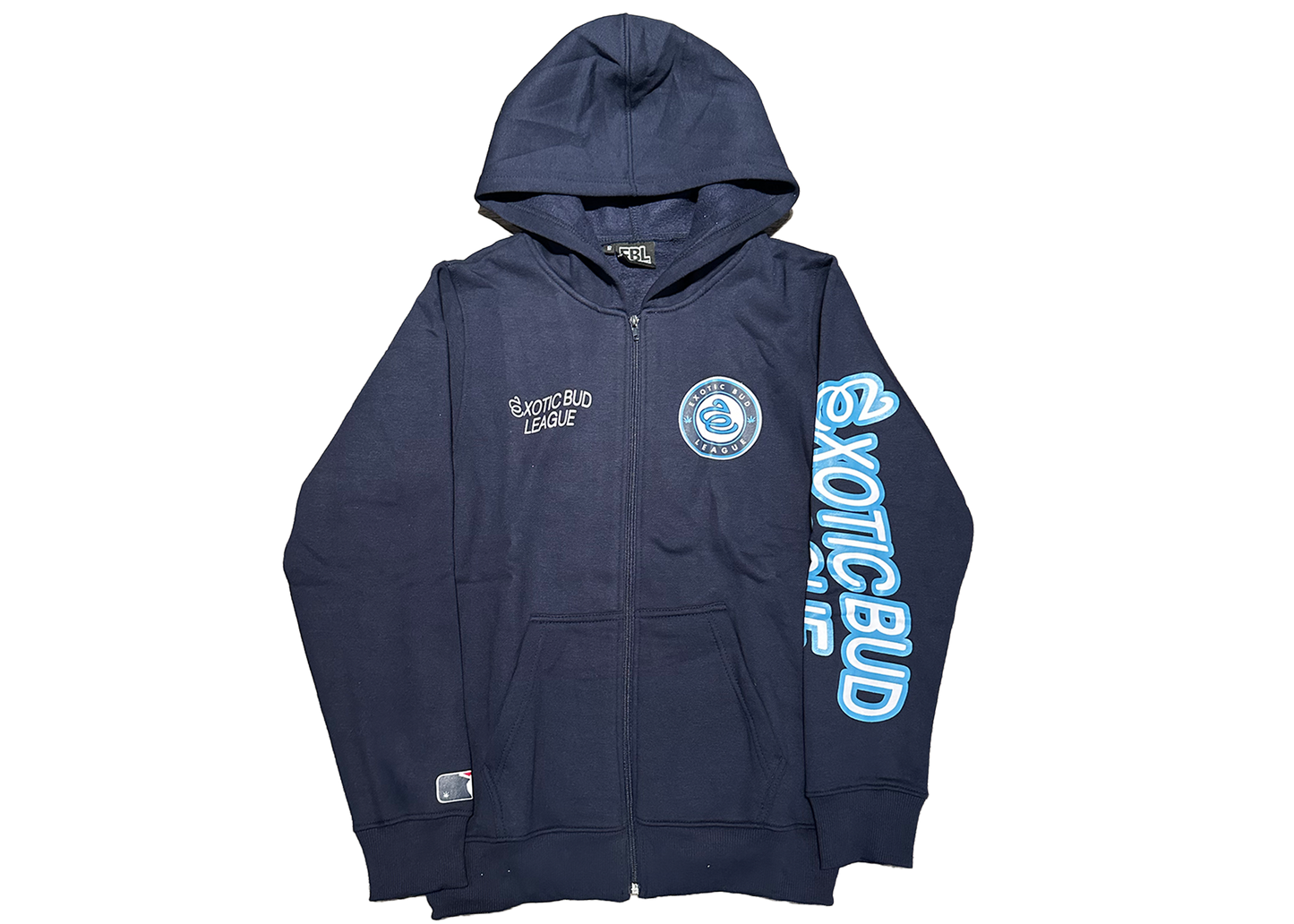 EVERYDAY NAVY ZIP UP EBL HOODIE