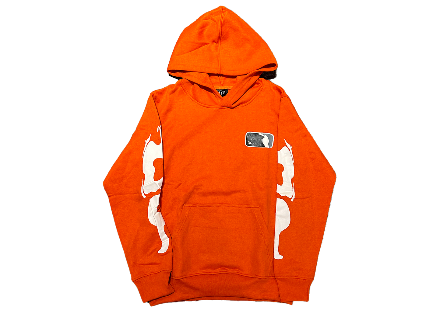 BURNT ORANGE UP IN SMOKE EBL HOODIE